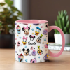 MkMo Magic Mouse Merry Christmas To All - Personalized Accent Mug - Christmas Gift NA94