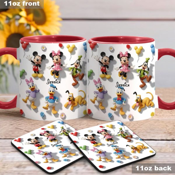 MkMo Magic Mouse Moments That Matter - Personalized Accent Mug - Gift For Movie Fans | NL122