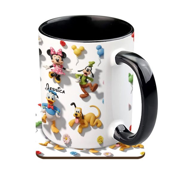 MkMo Magic Mouse Moments That Matter - Personalized Accent Mug - Gift For Movie Fans | NL122
