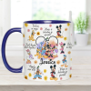 MkMo Magic Mouse Moments We Love - Personalized Accent Mug - Christmas Gift NA94