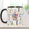 MkMo Magic Mouse Moments We Love - Personalized Accent Mug - Christmas Gift NA94