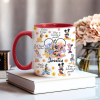 MkMo Magic Mouse Moments We Love - Personalized Accent Mug - Christmas Gift NA94