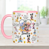 MkMo Magic Mouse Moments We Love - Personalized Accent Mug - Christmas Gift NA94