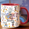 MkMo Magic Mouse Moments We Love - Personalized Accent Mug - Christmas Gift NA94