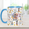 MkMo Magic Mouse Moments We Love - Personalized Accent Mug - Christmas Gift NA94