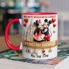 MkMo Magic Mouse My Butt Would Be So Lonely Without You Touching It - Personalized Accent Mug - Gift For Couples, Movie Fans NL122