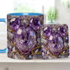 MkMo Magic Mouse Purple Crystal - Personalized Accent Mug - Gift For Movie Fans NL122