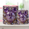 MkMo Magic Mouse Purple Crystal - Personalized Accent Mug - Gift For Movie Fans NL122