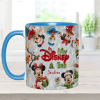 MkMo Magic Mouse We Wish You A Merry Christmas - Personalized Accent Mug - Christmas Gift NA94