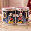 MkMo Magic Mouse With Alphabet - Personalized Accent Mug - Gift For Couple, Fan Movies HH01