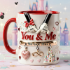 MkMo Magic Mouse You And Me We Got This - Personalized Accent Mug - Gift For Couples, Movie Fans NL122