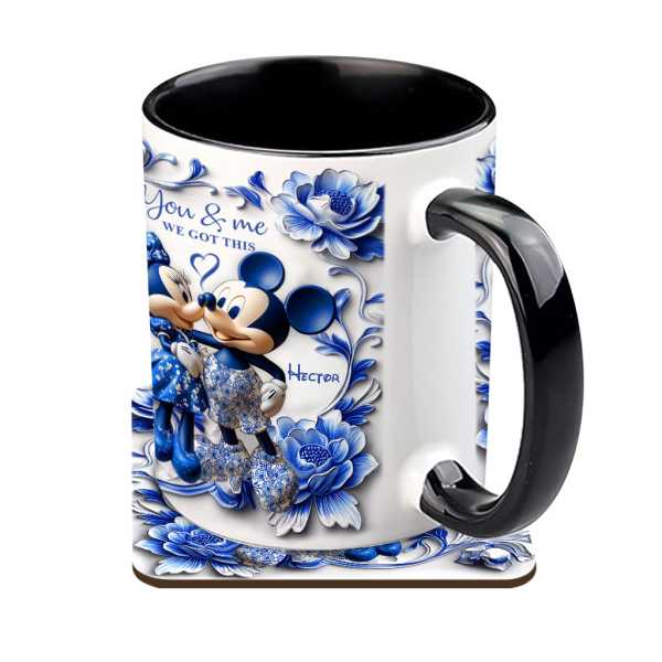 MkMo Magic Mouse You And Me We Got This - Personalized Accent Mug - Gift For Couples NA94