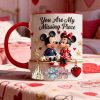 MkMo Magic Mouse You Are My Missing Piece - Personalized Accent Mug - Gift For Couples, Movie Fans NL122