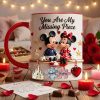 MkMo Magic Mouse You Are My Missing Piece - Personalized Accent Mug - Gift For Couples, Movie Fans NL122
