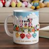 MkMo Magic Mouse You Are Our Whole World - Personalized White Edge-To-Edge Mug - Gift For Mom, Grandma NL122