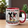 MkMo Magic Mouse You're Still Hotter Than This Coffee - Personalized Accent Mug - Gift For Couple, Fan Movies HH01