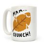 Mmm Crunch Fall Leaf Coffee Mug
