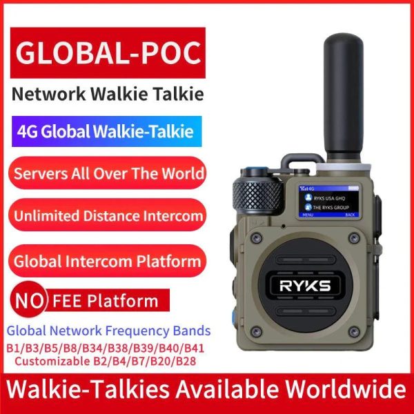 Mobile Walkie Talkie - Long-Range Sim Card Radio
