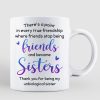 Modern Girls Besties Sisters Front View Personalized Mug