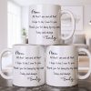 Mom, All That I Am And All That I Hope To Be - Personalized Custom Coffee Mug - MOM149_MG