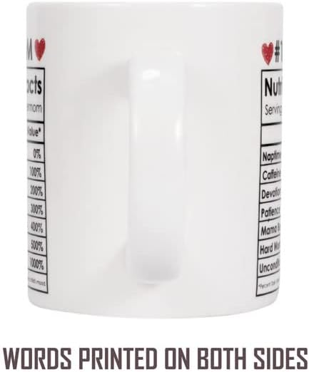 Mom And Dad Coffee Mug Set, Gift for Parents from Daughter Son Kids Birthday Anniversary Christmas Gift
