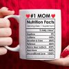 Mom And Dad Coffee Mug Set, Gift for Parents from Daughter Son Kids Birthday Anniversary Christmas Gift