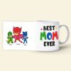 Mom and Kids Personalized Coffee Mug Mother's Day Gift DR-WHM-01QHQN300323