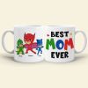 Mom and Kids Personalized Coffee Mug Mother's Day Gift DR-WHM-01QHQN300323