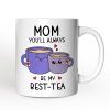 Mom Best-Tea Personalized Mug, Mother Best Friend Gift From Adults Children's With Custom Name