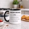 Mom Boss Definition Coffee Mug Funny Gift for Working Mom