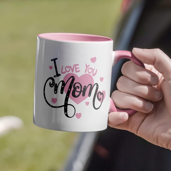 Mom Coffee Mug Funny Gift for Mom from Daughter Son Kids Husband, Birthday Mother's Day Christmas Gift Idea, Novelty Ceramic Mug