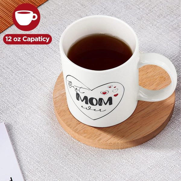 Mom Coffee Mug Gift for Mom Grandmother from Daughter Son Kids Husband, Mothers Day Birthday Gift