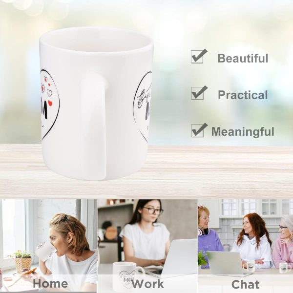 Mom Coffee Mug Gift for Mom Grandmother from Daughter Son Kids Husband, Mothers Day Birthday Gift