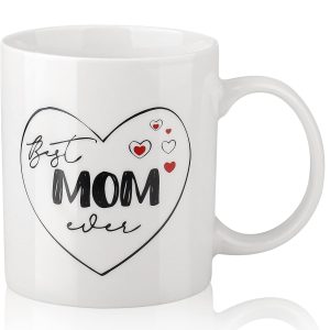 Mom Coffee Mug Gift for Mom Grandmother from Daughter Son Kids Husband, Mothers Day Birthday Gift