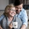 Mom Coffee Mug Gift for Mom Grandmother from Daughter Son Kids Husband, Mothers Day Birthday Gift
