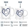 Mom Grandma Sweethearts - Personalized Mug