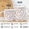 Mom Grandma Sweethearts Toile - Personalized White Edge-to-Edge Mug