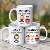 Mom Grandma We Love You Personalized Mug