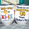 Mom Happy Day 05HTTI170423 Personalized Coffee Mug Accent Mug Wine Tumbler