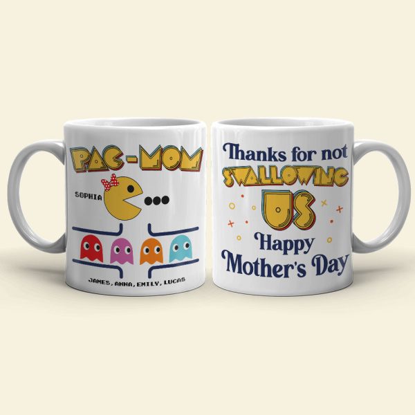 Mom Happy Day 05HTTI170423 Personalized Coffee Mug Accent Mug Wine Tumbler