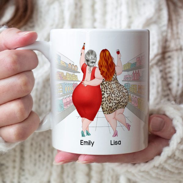 Mom I'm So Thankful You Used Alcohol Personalized Coffee Mug