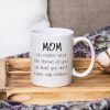 Mom No Matter What Ugly Children Funny Coffee Mug, Gift for Mom from Daughter Son Kids Husband Birthday Gift