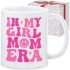 Mom of Girls Coffee Mug Gift for New Mom Pregnancy Baby Shower Mother's Day Birthday Gift