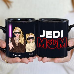 Mom-Personalized Coffee Mug- Gift For Mom-Mom Black Mug- BLM-02qhqn010423tm