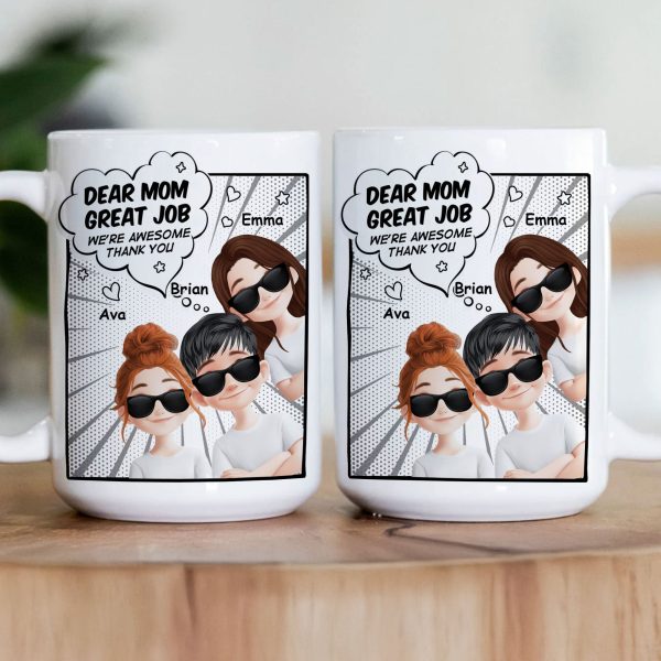 Mom, We Are Awesome - Personalized Mug