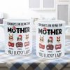 Mom, You Lucky Lady - Personalized Mug