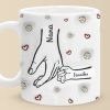 Mom, You Make Us Whole - Family Personalized Custom 3D Inflated Effect Printed Mug - Mother's Day, Gift For Mom, Grandma