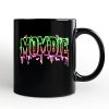 Mombie Halloween Personalized Mug, Funny Gift with Custom Name for Spooky Moms