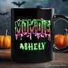 Mombie Halloween Personalized Mug, Funny Gift with Custom Name for Spooky Moms