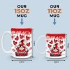 Mommy Knows A Lot But Grandma Knows Everything - Family Personalized Custom 3D Inflated Effect Printed Mug - Gift For Grandma